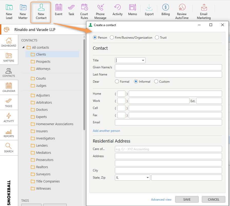 contacts-view-smokeball-support-hub