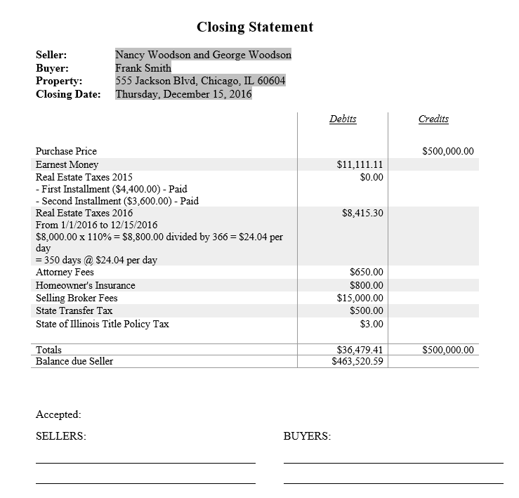 Set up a Real Estate Closing Statement – Smokeball Support Hub