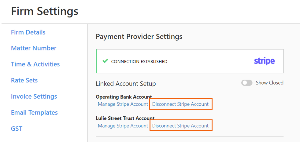 Stripe Integration - Frequently Asked Questions – Smokeball Support Hub