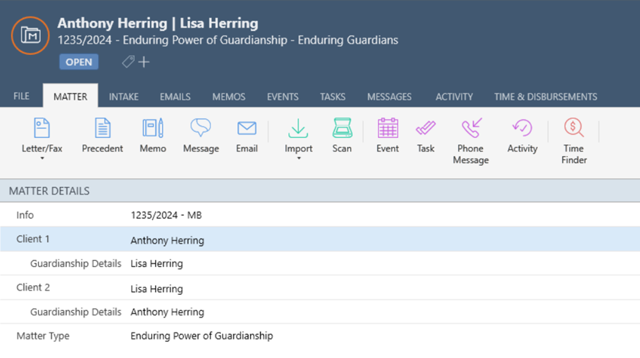 Enduring power of guardianship WA 3