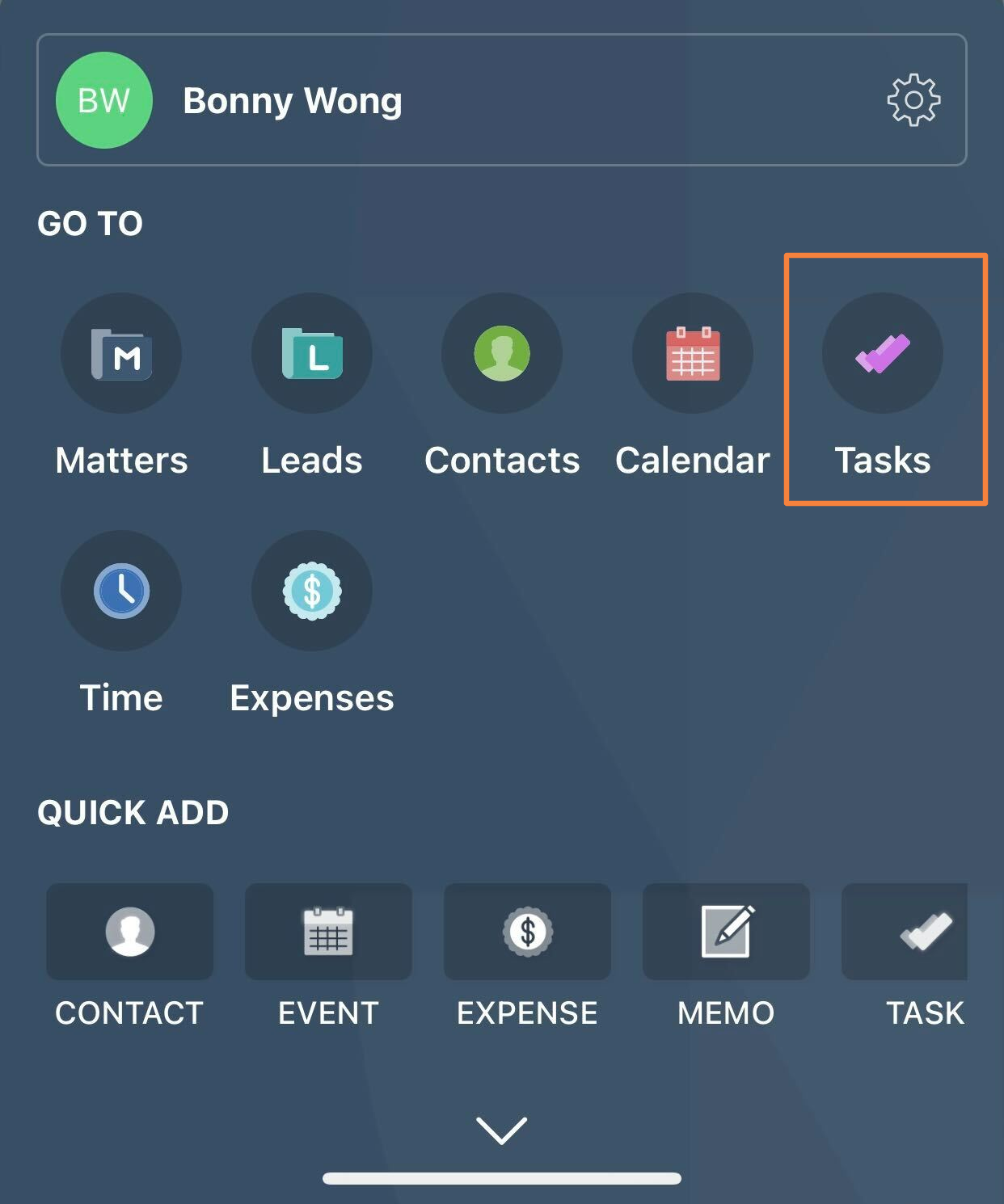 Manage tasks on the Smokeball Mobile App – Smokeball Support Hub